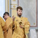 В Неделю 4-ю по Пятидесятнице, Преосвященный Каллиник, епископ Бахчисарайский совершил Божественную литургию в кафедральном соборе святого благоверного князя Александра Невского г. Симферополя.