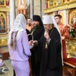 Митрополит Симферопольский и Крымский Лазарь совершил Пасхальную вечерню вторника Светлой седмицы в кафедральном Александро-Невском соборе г. Симферополя.