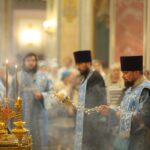 Праздничные богослужения в Александро-Невском кафедральном соборе в праздник Рождества Пресвятой Владычицы нашей Богородицы и Приснодевы Марии