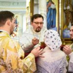 В РОЖДЕСТВЕНСКИЙ СОЧЕЛЬНИК БЫЛА СОВЕРШЕНА ЛИТУРГИЯ СВЯТИТЕЛЯ ВАСИЛИЯ ВЕЛИКОГО В АЛЕКСАНДРО-НЕВСКОМ КАФЕДРАЛЬНОМ СОБОРЕ Г. СИМФЕРОПОЛЯ.