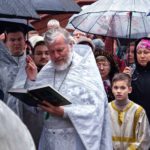 Литургия в кафедральном Свято-Александро-Невском соборе в праздник Крещения Господня.