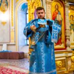 Литургия в праздник Сретения Господня в кафедральном соборе святого благоверного князя Александра Невского.