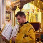 Всенощное бдение  в канун празднования Собора вселенских учителей и святителей Василия Великого, Григория Богослова и Иоанна Златоустого в нижнем храме (во имя святителя Гурия, Архиепископа Таврического).