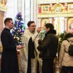 В КАНУН ПРАЗДНИКА ОБРЕЗАНИЯ ГОСПОДНЯ В КАФЕДРАЛЬНОМ АЛЕКСАНДРО-НЕВСКОМ СОБОРЕ Г. СИМФЕРОПОЛЯ БЫЛО СОВЕРШЕНО ВСЕНОЩНОЕ БДЕНИЕ.