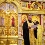 Богослужение  кафедральном Свято-Александро-Невском  соборе в канун Недели 16-й по Пятидесятнице