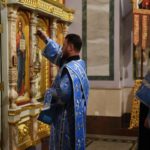 Всенощное бдение  в канун празднования Казанской иконы Божией Матери.