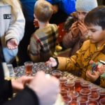Литургия в Неделю 28-ю по Пятидесятнице, день памяти великомученицы Варвары в кафедральном Александро-Невском соборе.