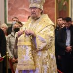 В КАНУН ПРАЗДНИКА РОЖДЕСТВА ХРИСТОВА МИТРОПОЛИТ ЛАЗАРЬ ВОЗГЛАВИЛ ВСЕНОЩНОЕ БДЕНИЕ В СВЯТО-АЛЕКСАНДРО-НЕВСКОМ КАФЕДРАЛЬНОМ СОБОРЕ Г. СИМФЕРОПОЛЯ.
