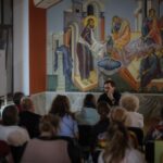 Прошли очередные занятия с учащимися библейско-богословских курсов Просветительского центра имени св. Гурия Таврического при Александро-Невском кафедральном соборе