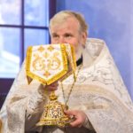 Божественная литургия в праздник Рождества Господа и Спаса нашего Иисуса Христа в кафедральном Александро-Невском соборе.