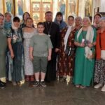 Паломники Духовно-просветительского центра "Преображение" города Анапы, посетили кафедральный Александро-Невский собор