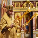 Митрополит Симферопольский и Крымский Тихон возглавил всенощное бдение в кафедральном соборе святого благоверного князя Александра Невского г. Симферополя в канун  дня памяти Корсунской иконы Божией Матери.