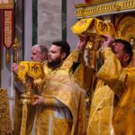 Божественная литургия в Неделю 13-ю по Пятидесятнице в кафедральном Свято-Александро-Невском соборе