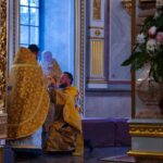 Божественная литургия в Неделю 13-ю по Пятидесятнице в кафедральном Свято-Александро-Невском соборе