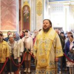 В праздник Покрова Пресвятой Богородицы, Преосвященный Каллиник, епископ Бахчисарайский возглавил Божественную литургию в кафедральном соборе святого благоверного князя Александра Невского г. Симферополя.