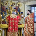 В ДЕНЬ ПАМЯТИ ВЕЛИКОМУЧЕНИЦЫ ВАРВАРЫ ЕПИСКОП ЯЛТИНСКИЙ НЕСТОР ВОЗГЛАВИЛ ЛИТУРГИЮ В СВЯТО-АЛЕКСАНДРО-НЕВСКОМ КАФЕДРАЛЬНОМ СОБОРЕ Г. СИМФЕРОПОЛЯ.