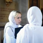 Литургия святителя Василия Великого в Великую субботу в кафедральном Александро-Невском соборе г. Симферополя.