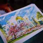 На территории кафедрального Свято-Александро-Невского собора г. Симферополя прошла ежегодная благотворительная акция "Белый цветок".