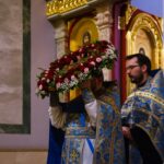 Всенощное бдение в канун Недели 3-й Крестопоклонной в кафедральном Александро-Невском соборе.