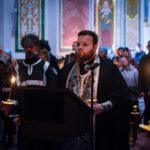 Повечерие с чтением канона преподобного Андрея Критского в кафедральном Свято-Александро-Невском соборе.
