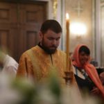 Всенощное бдение в кафедральном Александро-Невском соборе г. Симферополя в канун Недели 16-й по Пятидесятнице, перед Воздвижением.