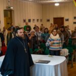 Очередные занятия с учащимися библейско-богословских курсов в актовом зале здания Симферопольской и Крымской епархии