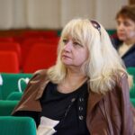 Занятия с учащимися библейско-богословских курсов в актовом зале здания Симферопольской и Крымской епархии