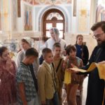 Практическое еженедельное занятие по дисциплине: «Устройство храма и православное богослужение» в просветительском центре им. свт. Гурия Таврического при кафедральном Александро-Невском соборе г. Симферополя.