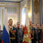 В Александро-Невском кафедральном соборе г. Симферополя прошёл молебен в преддверии десятилетия образования войск национальной гвардии Российской Федерации