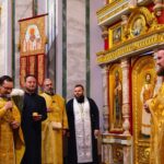 Литургия в Неделю 25-ю по Пятидесятнице в кафедральном соборе святого благоверного князя Александра Невского