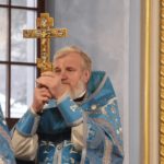 Божественная литургия в день празднования Казанской иконы Божией Матери.