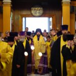 Праздничные богослужения в день памяти святителя Луки, архиепископа Симферопольского и Крымского в Свято-Троицком женском монастыре г. Симферополя.