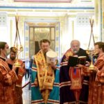 МИТРОПОЛИТ СИМФЕРОПОЛЬСКИЙ И КРЫМСКИЙ ЛАЗАРЬ СОВЕРШИЛ БЛАГОДАРСТВЕННЫЙ МОЛЕБЕН ПО СЛУЧАЮ ДНЯ ТЕЗОИМЕНИТСТВА СВЯТЕЙШЕГО ПАТРИАРХА КИРИЛЛА В КАФЕДРАЛЬНОМ АЛЕКСАНДРО-НЕВСКОМ  СОБОРЕ Г. СИМФЕРОПОЛЯ.