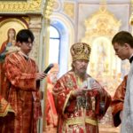 Митрополит Симферопольский и Крымский Лазарь возглавил Литургию в кафедральном Александро-Невском соборе  в праздник Происхождения Честных Древ Животворящего Креста Господня.