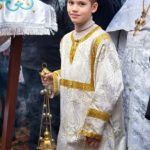 Литургия в кафедральном Свято-Александро-Невском соборе в праздник Крещения Господня.