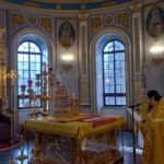 Литургия в Неделю о блудном сыне в кафедральном Свято-Александро-Невском соборе.