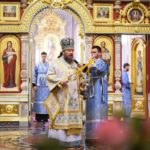 В праздник Покрова Пресвятой Богородицы, Преосвященный Каллиник, епископ Бахчисарайский возглавил Божественную литургию в кафедральном соборе святого благоверного князя Александра Невского г. Симферополя.