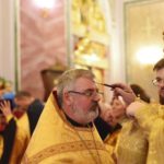 Митрополит Симферопольский и Крымский Тихон возглавил всенощное бдение в кафедральном соборе святого благоверного князя Александра Невского г. Симферополя в канун  дня памяти Корсунской иконы Божией Матери.