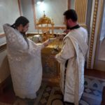Богослужение во Вселенскую родительскую (мясопустную) субботу в кафедральном Александро-Невском соборе.