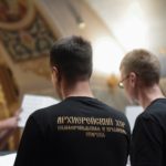 Утреня с чином Погребения Плащаницы Пресвятой Богородицы в кафедральном соборе святого благоверного князя Александра Невского г. Симферополя.