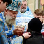 Высокопреосвященнейший Митрофан, Митрополит Мурманский и Мончегорский возглавил праздничную Божественную литургию в кафедральном соборе святого благоверного князя Александра Невского г. Симферополя в праздник Рождества Пресвятой Владычицы нашей Богородицы