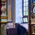 Всенощное бдение в канун Недели 4-й Великого поста, преподобного Иоанна Лествичника в кафедральном Александро-Невском соборе.