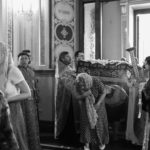 Утреня с чином Погребения Плащаницы Пресвятой Богородицы в кафедральном соборе святого благоверного князя Александра Невского г. Симферополя.