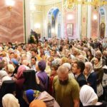 Митрополит Симферопольский и Крымский Тихон возглавил Божественную литургию в кафедральном Александро-Невском соборе г. Симферополя в день памяти Корсунской иконы Божией Материй.