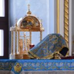 Воскресная Божественная литургия в кафедральном Свято- Александро- Невском соборе г.Симферополя в Неделю 13-ю по Пятидесятнице.