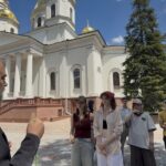В Александро-Невском кафедральном соборе состоялась экскурсия  в рамках пленэрной практики духовно-творческого проекта "Кисти не врут"
