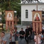 Утреня с чином Погребения Плащаницы Пресвятой Богородицы в кафедральном соборе святого благоверного князя Александра Невского г. Симферополя.