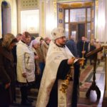 Всенощное бдение в кафедральном Александро-Невском соборе в канун праздника Крещения Господа Бога и Спаса нашего Иисуса Христа.