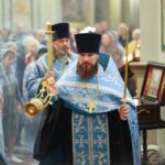 Праздничные богослужения в Александро-Невском кафедральном соборе в праздник Покрова Пресвятой Владычицы нашей Богородицы и Приснодевы Марии