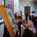 Учащиеся Таврического колледжа при КФУ им. Вернадского посетили Александро‑Невский кафедральный собор в Симферополе